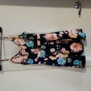 NWT Charlotte Russe Floral fit and flare dress